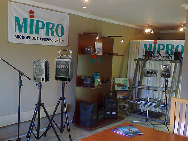 Mipro Audio South Africa Showroom